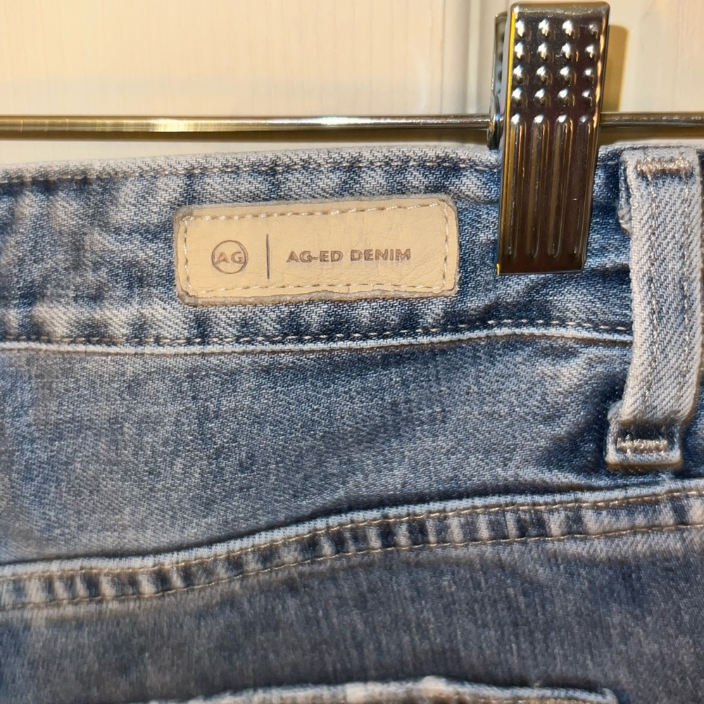 AG Alexxis Slim Jeans High Rise Vintage Wash Contour360 Raw Hem - Picture 5 of 9